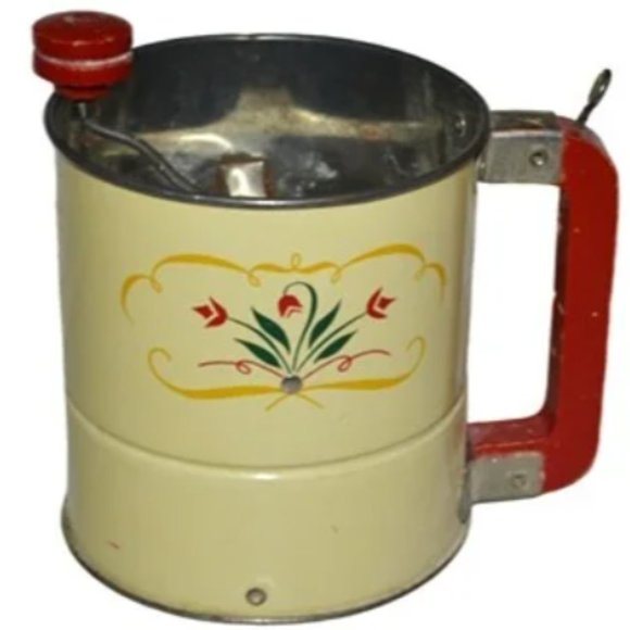 Androck Kitchen Vintage Androck Triple Sifter Flour Sifter Made In